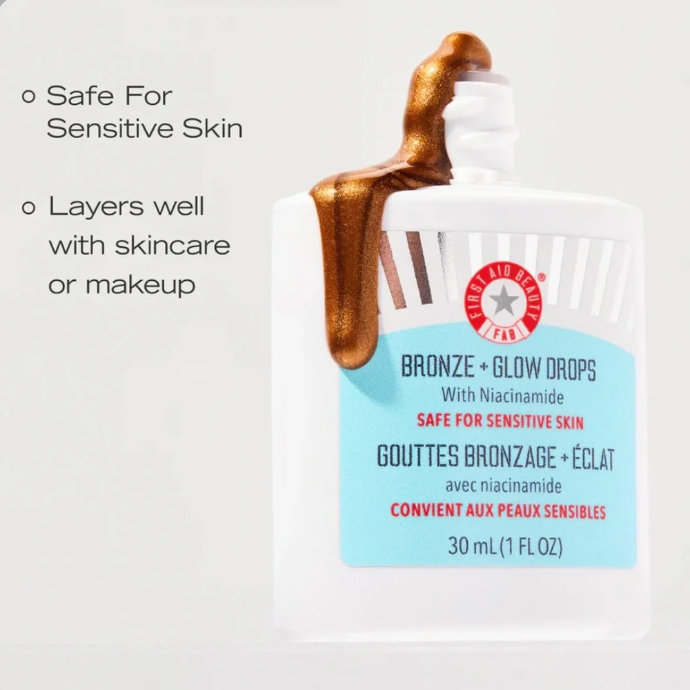 NEW First said Beauty Bronze+Glow Drops